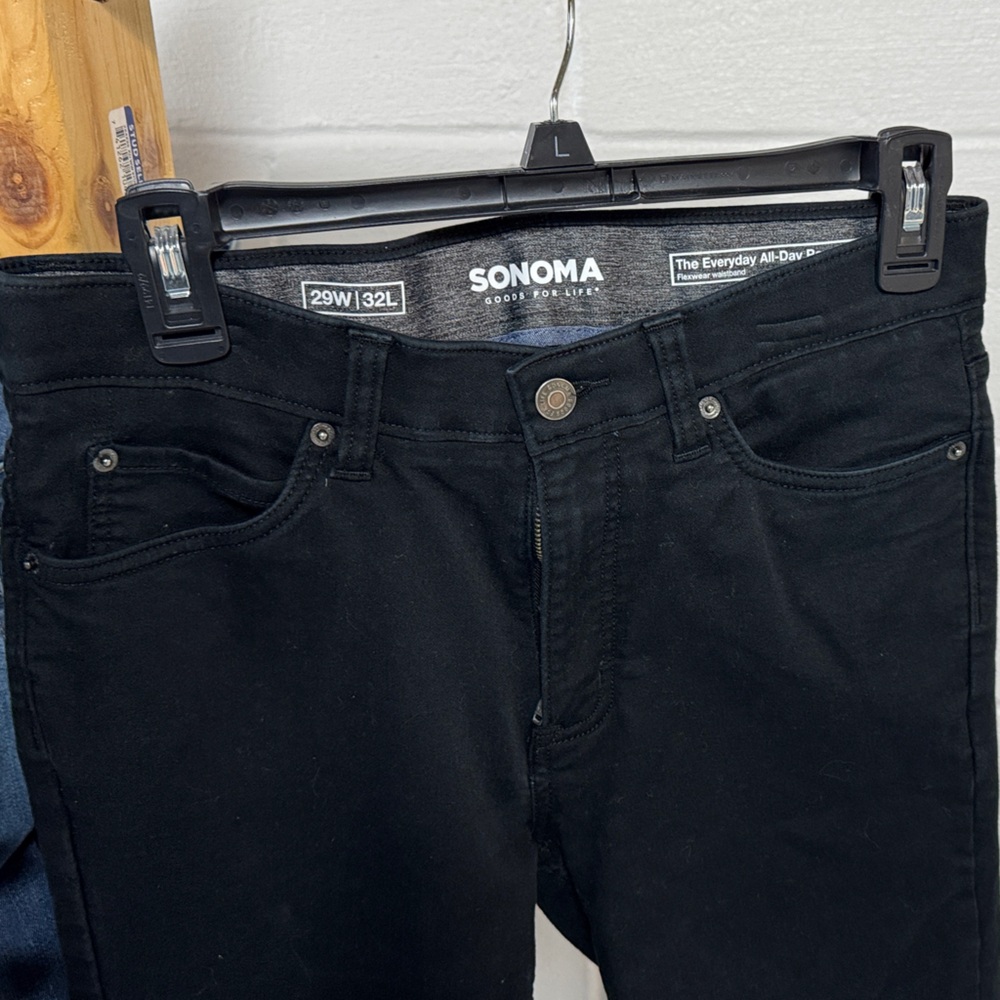 Sonoma Classic Black Denim Pants